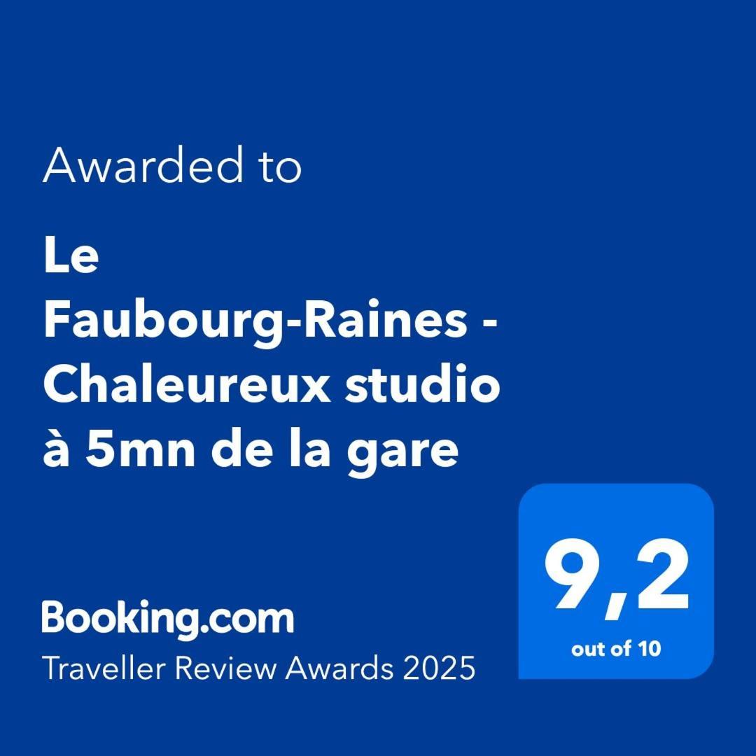 Le Faubourg-Raines - Chaleureux Studio A 5Mn De La Gare Dijon Eksteriør bilde